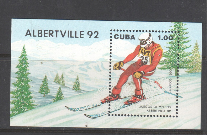 Kuuba 1002 Albertville blokki postituoreena.
