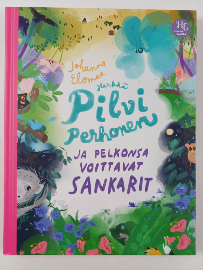 Johanna Elomaa : Herkkä Pilvi Perhonen ja pelkonsa voitta...