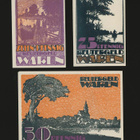 Saksa Notgeld 10, 25, 50 Pfg, Waren 1921 - pikkukuva 1