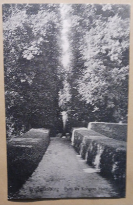 Fredriksborg, näkymä kuninkaan puistosta, p. 1911 Suomeen