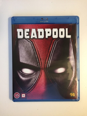 Deadpool (Blu-ray) Ryan Reynolds ja Morena Baccarin (2016)