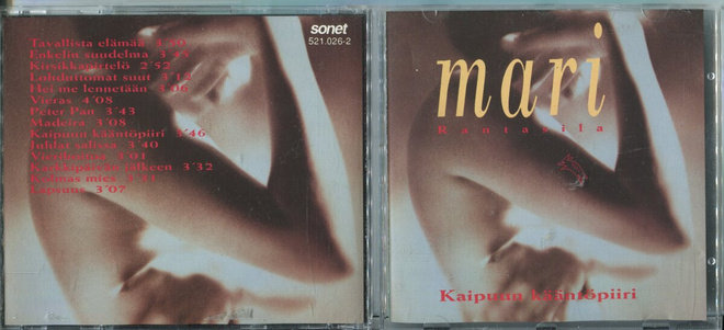 MARI RANTASILA . CD-LEVY . KAIPUUN KÄÄNTÖPIIRI