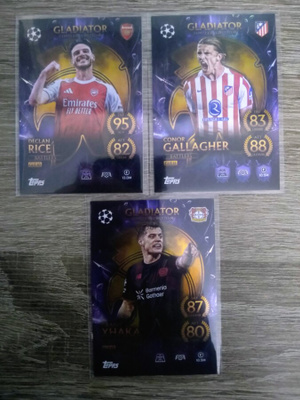 Gladiator Limited edition x3