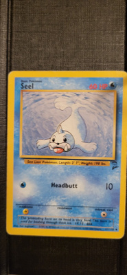 Seel #61 Base Set 2 Uncommon Pokemon CCG card