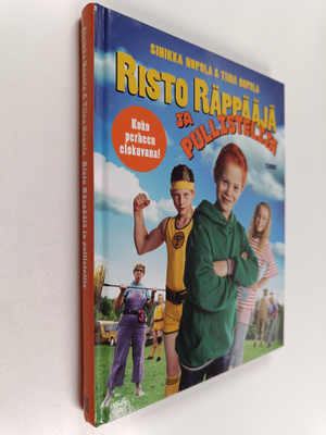 Sinikka Nopola : Risto Räppääjä ja pullistelija (signeera...