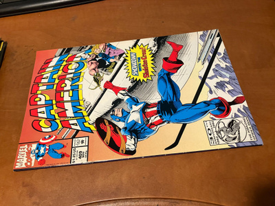 MARVEL CAPTAIN AMERICA 409/1992 HYVÄ