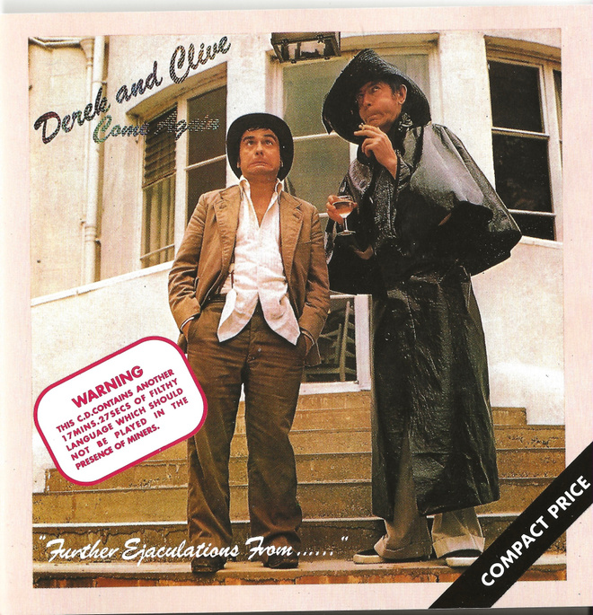 DEREK & CLIVE Come Again CD 1977/1989 DUDLEY MOORE Peter Coo