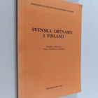 Svenska ortnamn i Finland - pikkukuva 1