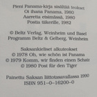 Janosch - Pieni Panama-kirja (sid.) - pikkukuva 2