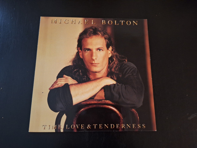 MICHAEL BOLTON - TIME, LOVE & TENDERNESS . LP