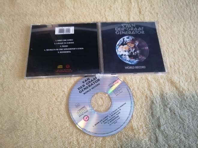VAN DER GRAAF GENERATOR - World Record CD