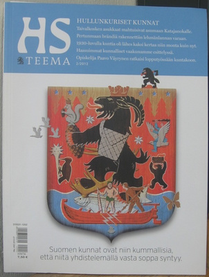 HS Teema 2/2012. Kunnat. 74 s.