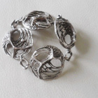Sten&Laine design Karl Laine Spider Web Rannekoru Hopea - pikkukuva 5