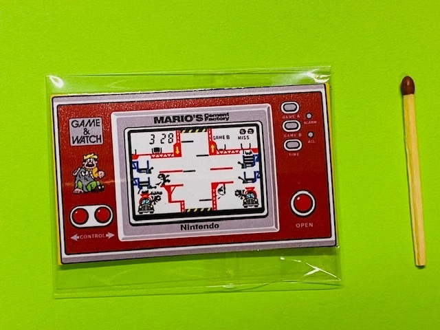 Nintendo Game & Watch Mario´s Bros Jääkaappimagneetti