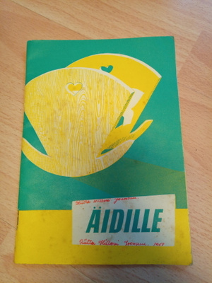 Äidille 1958 ( vauvan hoitokirja)