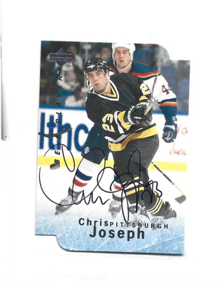 CHRIS JOSEPH - 1995-96 BAP - AUTO - DIE CUT #S98