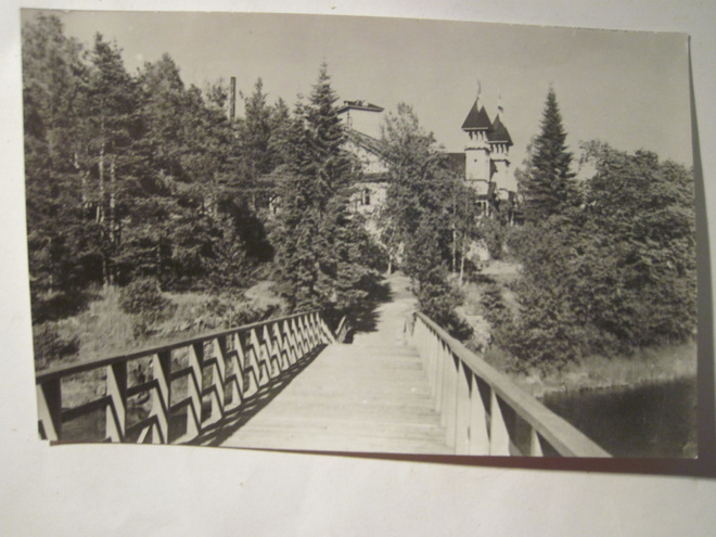 VANHA Postikortti Savonlinna 1930-l Alkup. Mallikappale