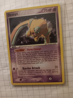 Deoxys (DX 18) EX Deoxys RARE card