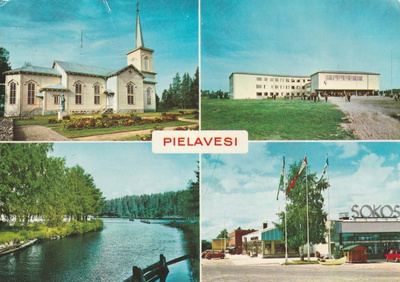 KIRKKOKORTTI - PIELAVEDEN KIRKKO - 1