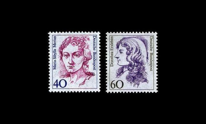 Saksa 1331-2 ** Käyttömerkkejä: merkkinaisia (1987)