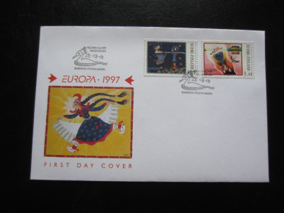 FDC 1997 Eurooppa-merkit
