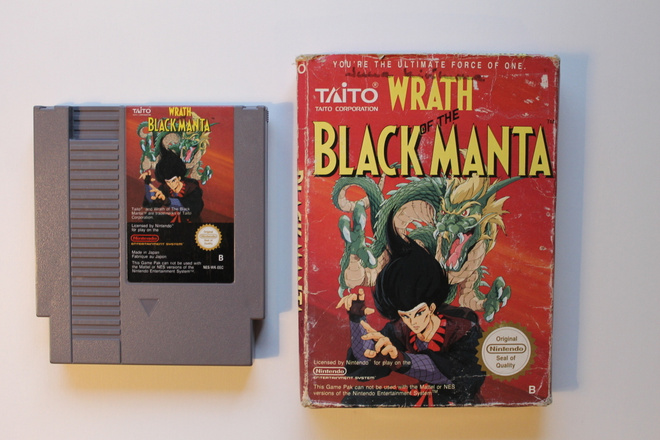 NES Wrath of the Black Manta (PAL-B/SCN/EEC) (B)