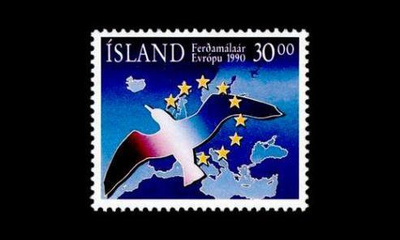 Islanti 730 ** Turistivuosi (1990)