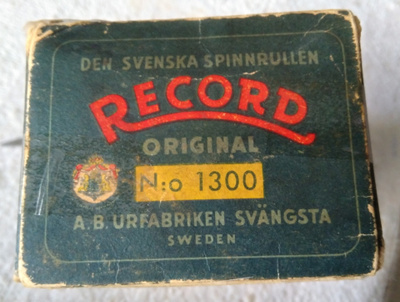 RECORD Casting reel no: 1300
