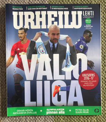 URHEILULEHTI #32 / 11.8.2016