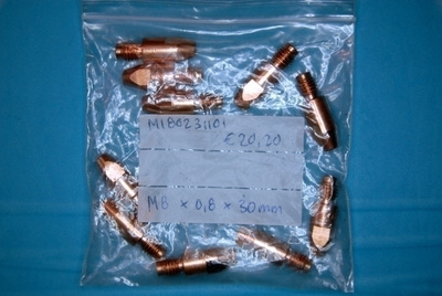 Virtasuutin M8x0,8x30mm 10 kpl pussi