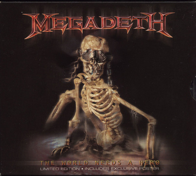 Megadeth - The World Needs A Hero (CD) MINT! Limited Edition