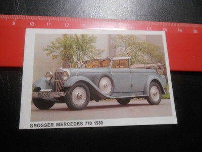 K13. Jenkki Vanhat autot tarrakuvina # GROSSER MERCEDES 770