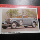 K13. Jenkki Vanhat autot tarrakuvina # GROSSER MERCEDES 770 - pikkukuva 1