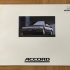 Esite Honda Accord noin vuodelta 1987 - 1988 - pikkukuva 1