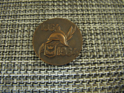 Helsingin VPK 1864-1964 mitali.