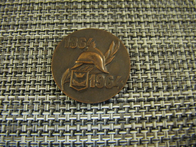 Helsingin VPK 1864-1964 mitali.