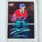Jesse Ylönen - 21-22 UD Black Lustrous Rookies AU /299 - pikkukuva 1