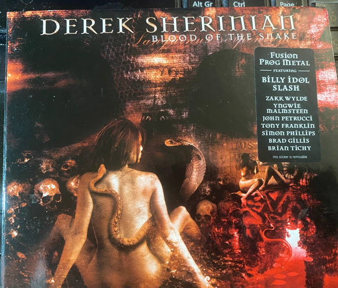 Derek Sherenian: Blood of the Snake cd