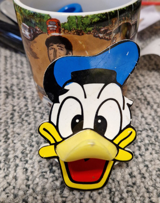 Aku Ankka vintage naulakko