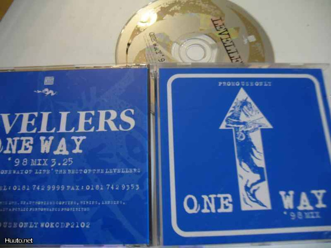 Levellers One Way '98 mix promo cds UK