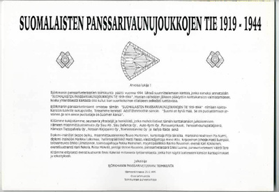 Suomalaisten panssarivaunujoukkojen tie 1919-1944