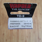 Rapala Tail Dancer 9cm JSGP - pikkukuva 2