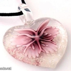 980 .. Murano Lampwork Art Glass Taidelasi . Kaulakoru - pikkukuva 5