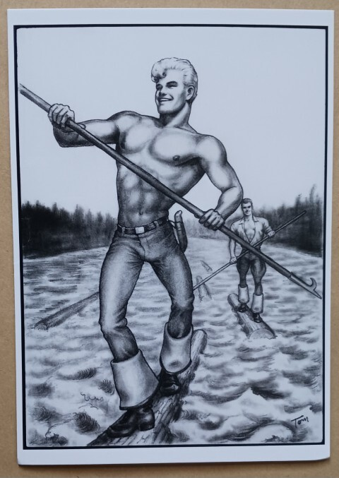 Tom of Finland (Touko Laaksonen): Salskeat uittomiehet, ei p