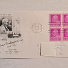 2kpl USA FDC 1948 Suomeen - pikkukuva 1