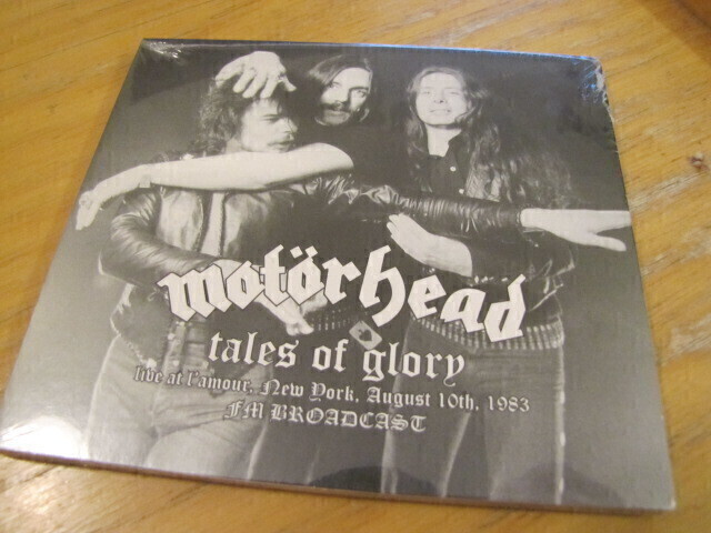 Motörhead Tales of glory live NY 1983 FM Broadcast cd muovei