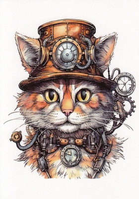 Steampunk kissa