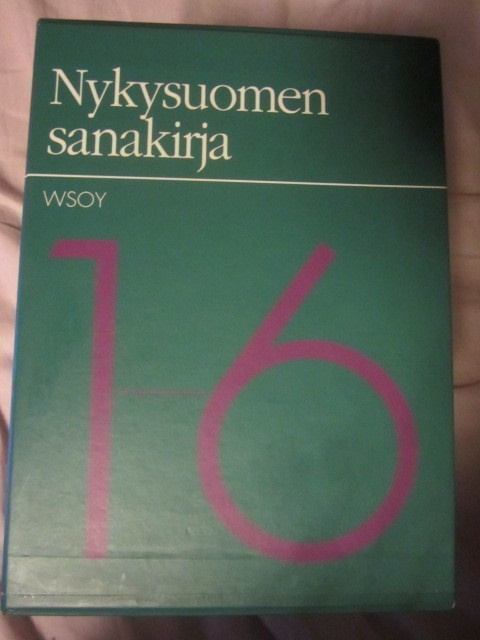 Nykysuomen sanakirja 6 osaa  WSOY 1992