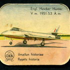 OKA kahvilappu, Hawker Hunter - pikkukuva 1