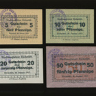 Saksa Notgeld 5, 10, 20, 50 Pfg, Eichstätt 20.1.1917 - pikkukuva 1